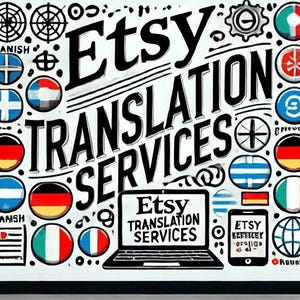I Will Translate Your Etsy Product Descriptions Into Spanish, French, German, or More | SEO-Optimized Multilingual Listings