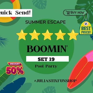 Mono Go  5 Star Sticker | BOOMIN' | 1 piece  | Fast Delivery | Buy Now! |