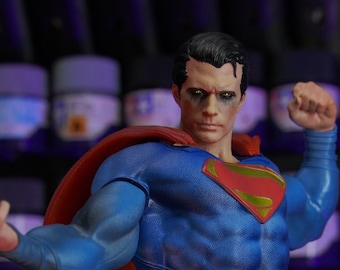 Flying Superhero Inspired Figure – Comic Book Action Fan Art Collectible Statue