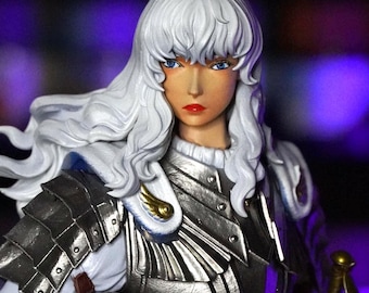 Griffith Figure: Anime Collectible, Detailed Armor, Sword, Helmet Accessory