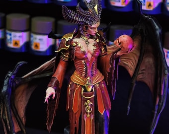Lilith (Diablo IV) Figurine | Hand Painted Statue | 3D