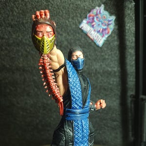 モータルコンバット 限定豪華版 ブックエンド スタチュー フィギュア サブゼロ モータルコンバット 限定豪華版 ブックエンド スタチュー