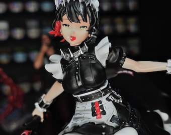 Ellen Joe Inspired Shark Girl Anime Figure – Futuristic Action Fan Art Collectible Statue