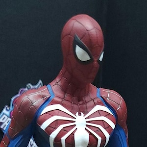 Spider-Man Figure – Handmade and Hand-Painted Marvel Collectible image 1