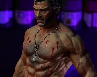 Wolverine statue figure