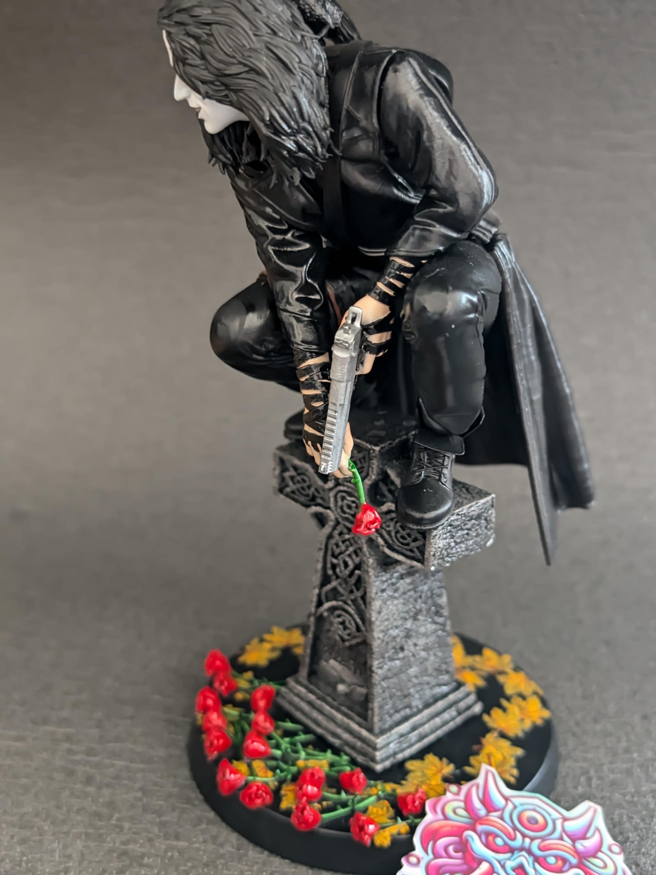 The Crow Custom Figure – Hand-painted Cult Movie Statue – Eric