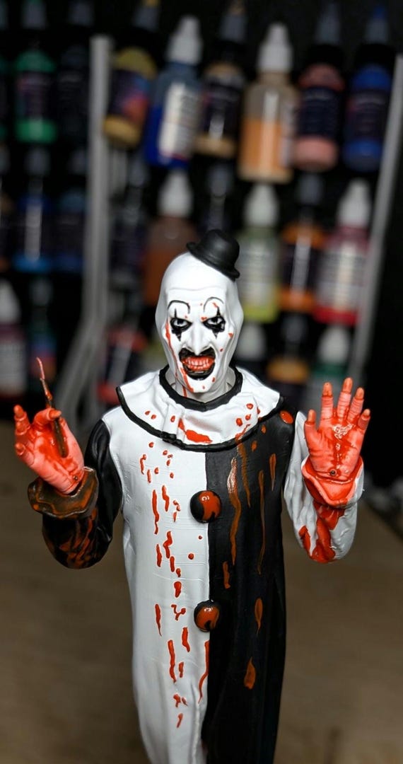 Terrifier Statue Horor Figure Figurine - Etsy