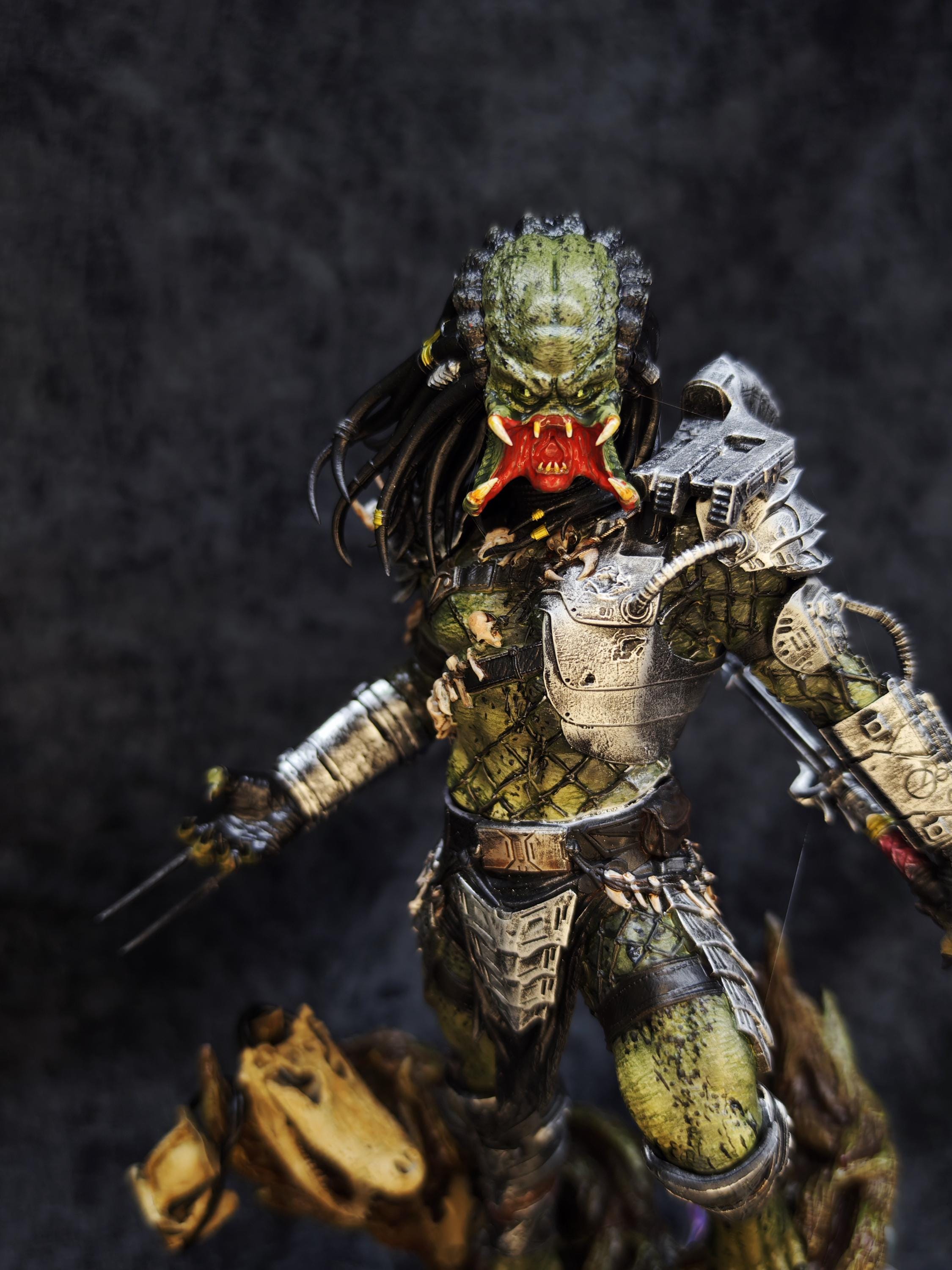 フィギュア Predator ミニチュア フィギュア 塗装済み 3体セット