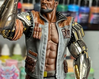 手作り 3D プリント爬虫類フィギュア：モータル コンバット 1995 映画