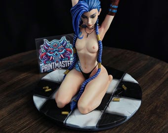 statua arcana jinx fatta a mano