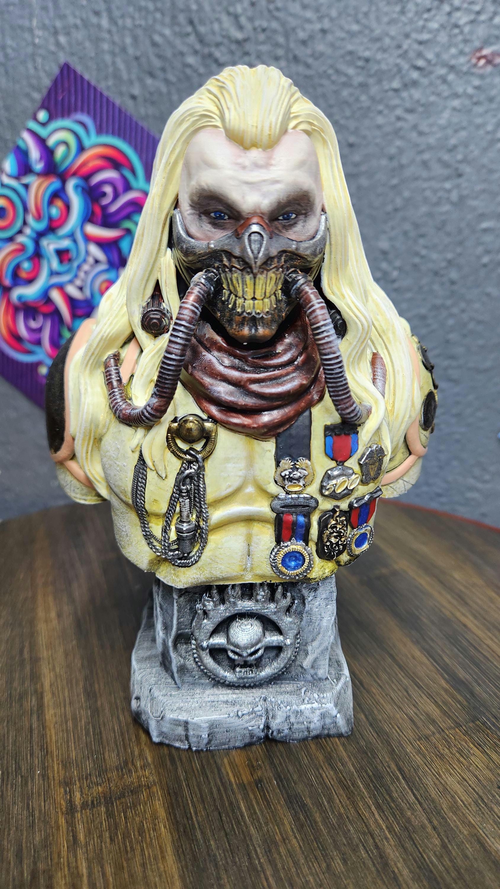 Immortan Joe Figure – Mad Max Statue, Handcrafted Post-apocalyptic Decor,  Collectible Figurine - Etsy, image size:1689x3000