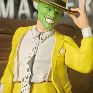 The Mask Figure – Handmade Jim Carrey Collectible (7.9 inch)