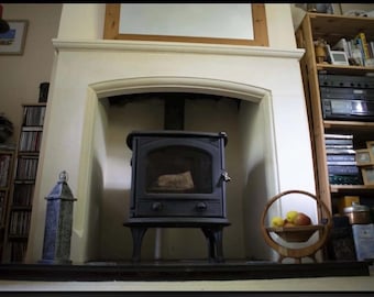 Bath stone fire surround