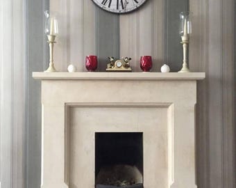 Bath stone fire surround
