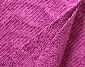 extra-thick hand towel in raspberry twill