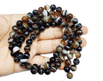 Banded Agate Beads ,8mm
