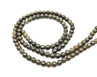 Pyrite Beads 4mm,6mm,8mm,10mm.