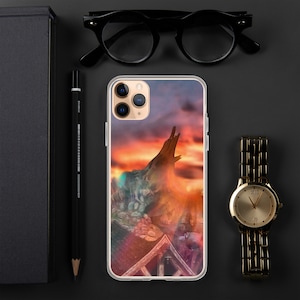 Splash Mountain Clear iPhone Case