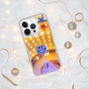 Capa transparente para iPhone Happy Pop