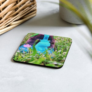 Waterfall Derpsire Cork-back coaster