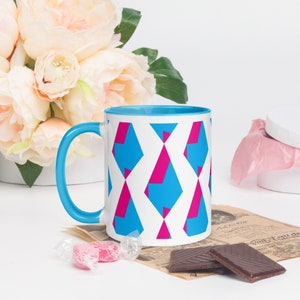 Queen N C Crystal Mug with Color Inside