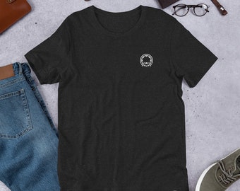 おしいレア↑ たばたせいいち×ZENHOREN peace Tシャツ NO ID. / PEACE VネックTシャツ 1 イエロー O-25-04-06-040-NO