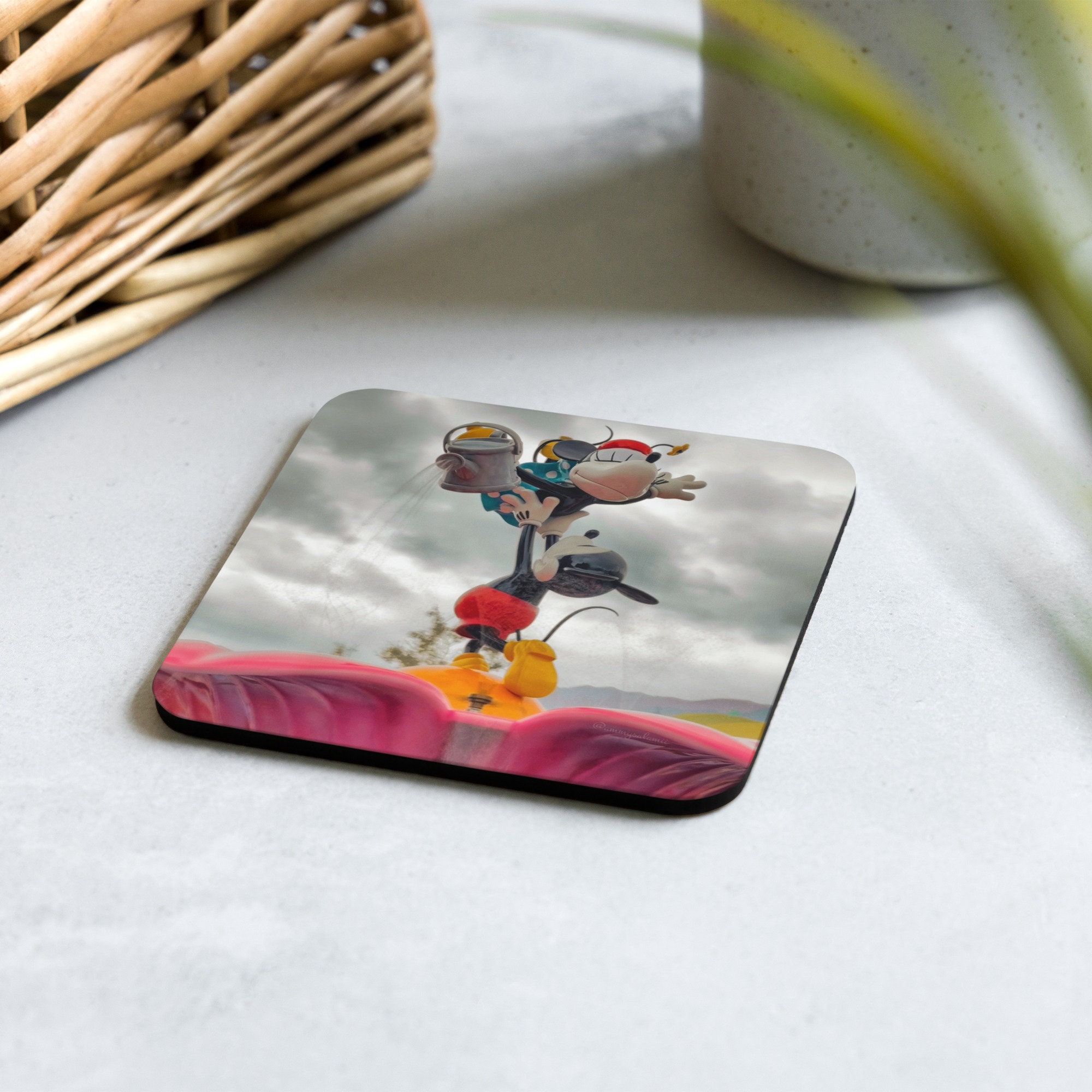 Posavasos de corcho fuente Mice Toon