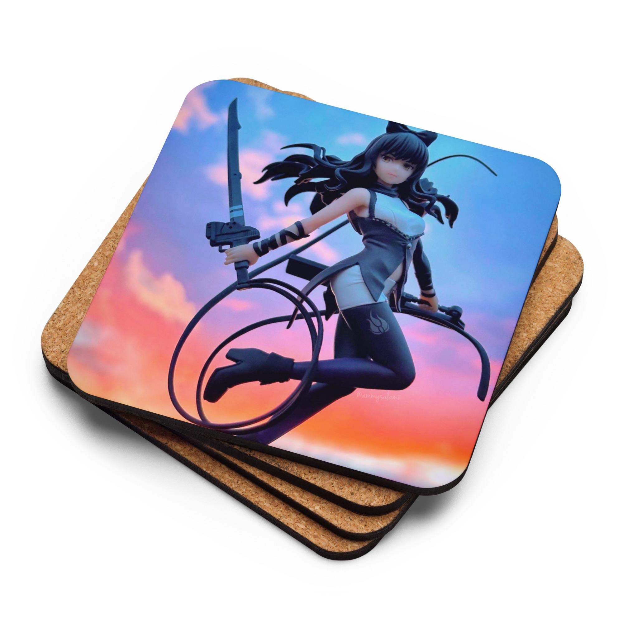 Bella Sunset Cork-back coaster