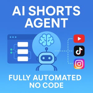 n8n Video generator template | Faceless Viral Shorts Generator Fully Automated AI Agent for YouTube, TikTok & Instagram n8n No-Code Workflow