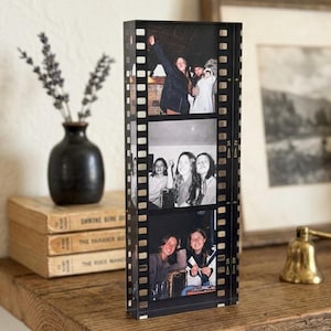 Rollo de película acrílica para fotos, recuerdo personalizado para amigos, regalo para recordar la amistad