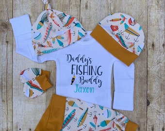 baby boy fishing outfit