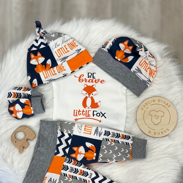 Fox Baby Clothes Etsy