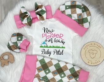 Golf Girls Personalized Coming Home Outfit