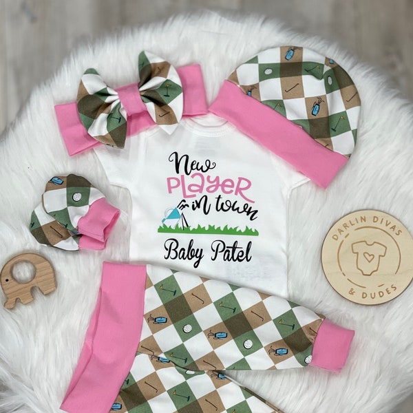 Golf Girls Personalized Coming Home Outfit