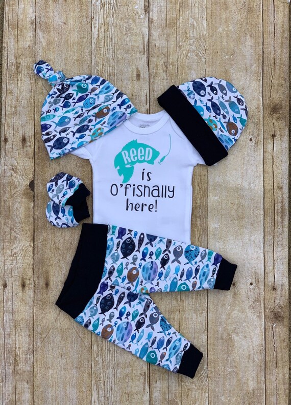 baby boy fishing outfit