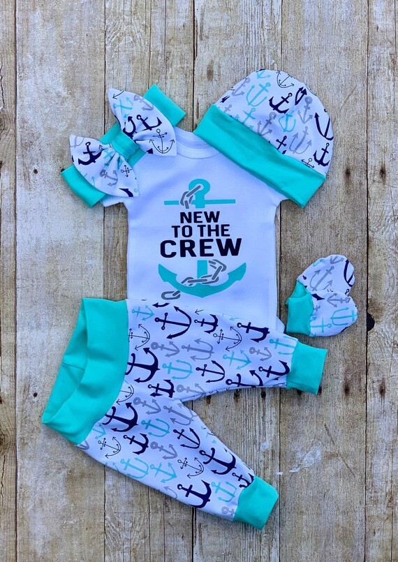 baby girl anchor outfit