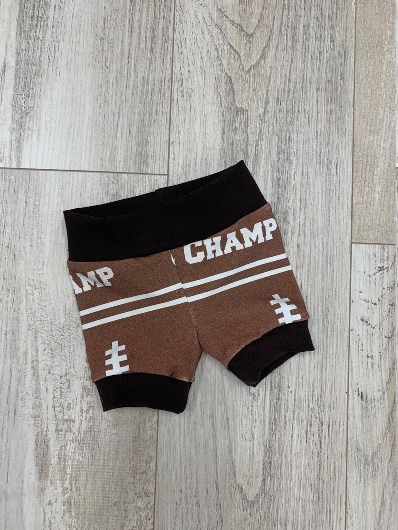 Football Personalized Boys Coming Home Outfit, Baby Boy Outfit, Brown Take Home Newborn Outfit, Retro Baby Boy Layette and Hat Set image 7