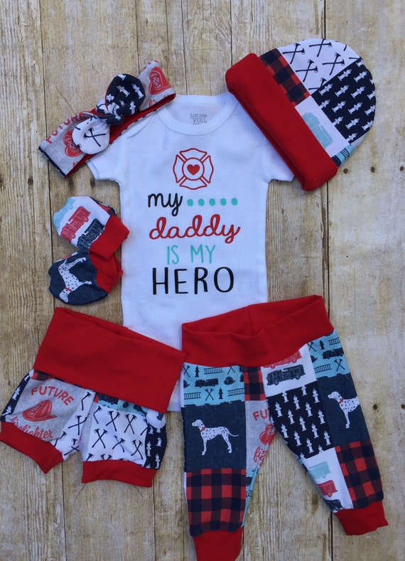 baby firefighter pajamas