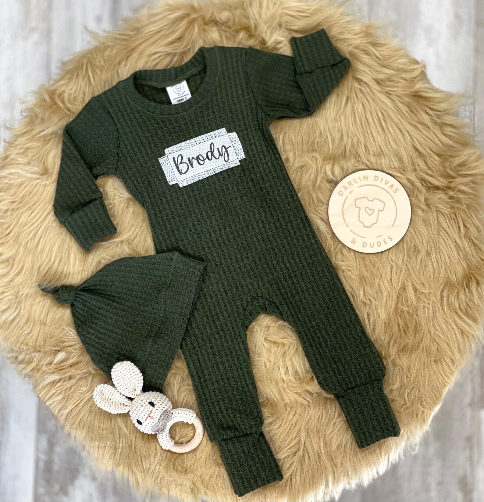 Personalized Going Home Hospital Outfit Baby Boy Romper Set Etsy