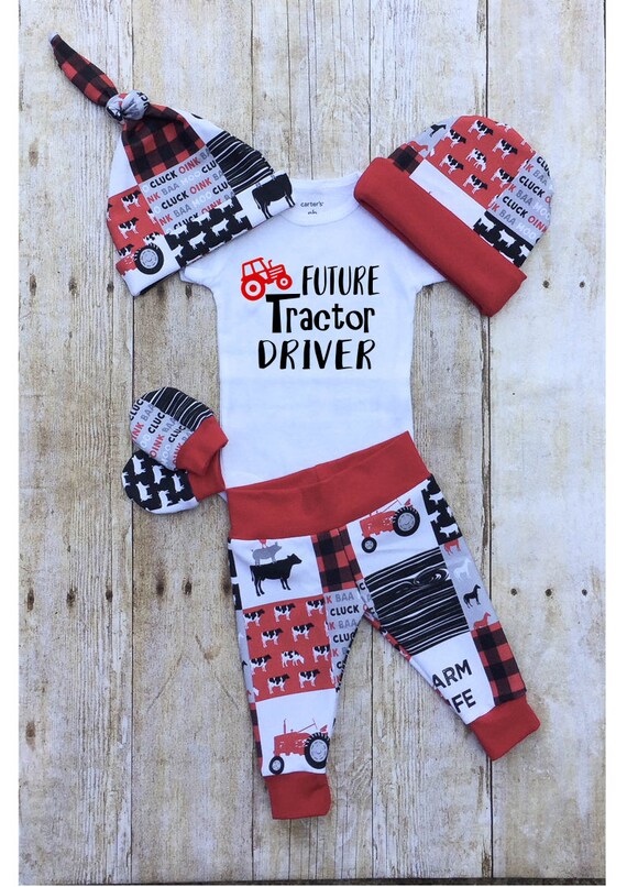 baby boy farmer outfit