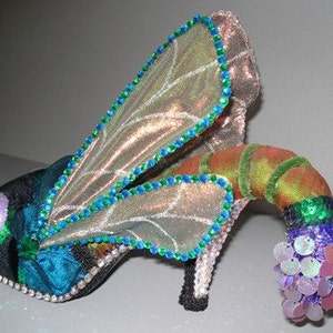 sculpture dragon fly shoe image 2