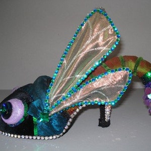 sculpture dragon fly shoe image 1