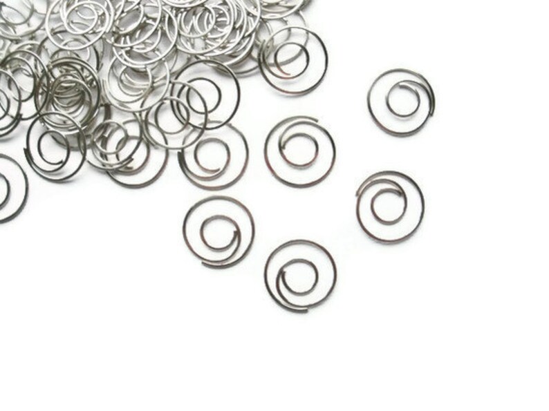100 Round Paper Clips 7/8 inch Etsy