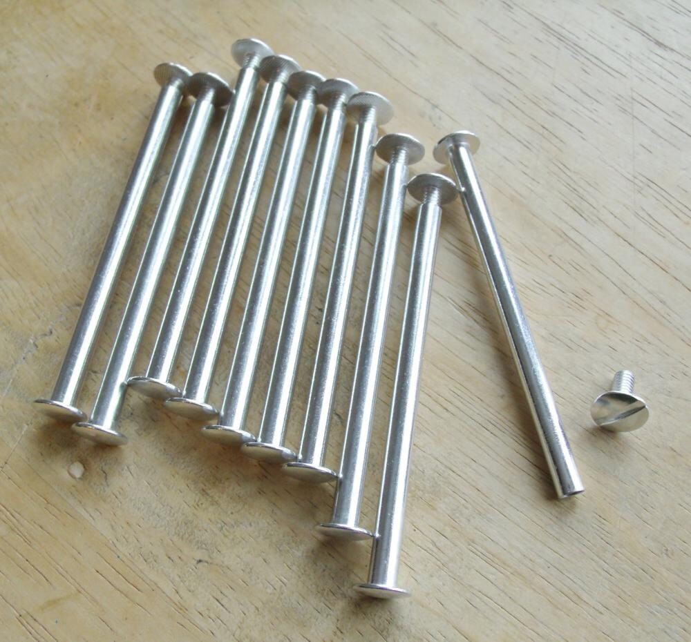 3 Inch Scrapbook Screw Posts Set of 10 Aluminum Posts Etsy