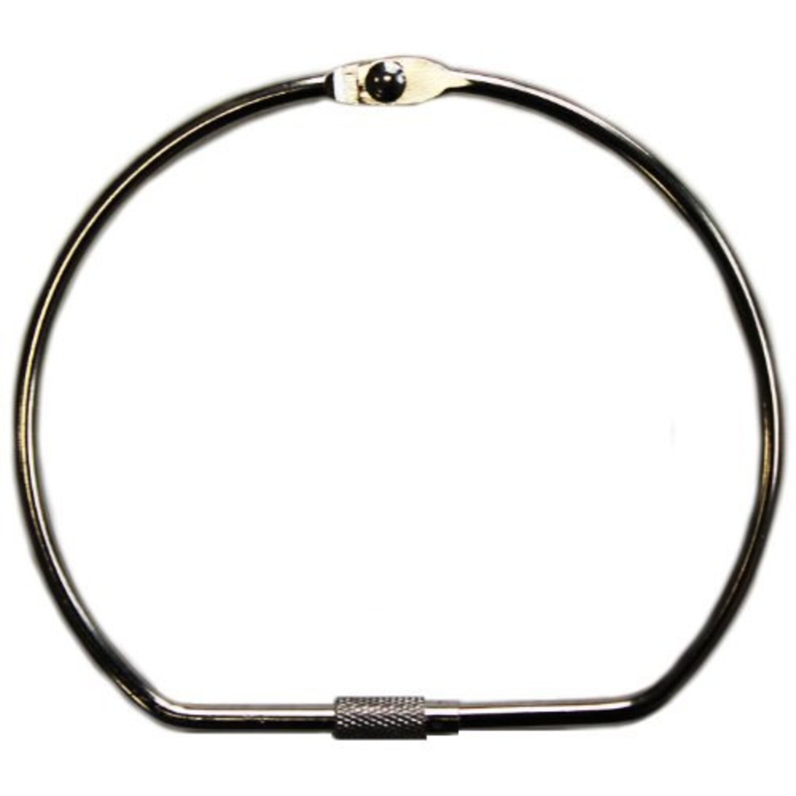 Ring bound. Кольцо алюминиевое d 126mm. locking ring sn511. ring lock. спиральное кольцо для ключей темный никель.