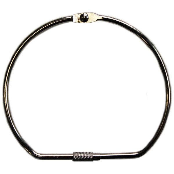 One 6 Inch Screw Lock Ring Aluminum Book Binding Ring