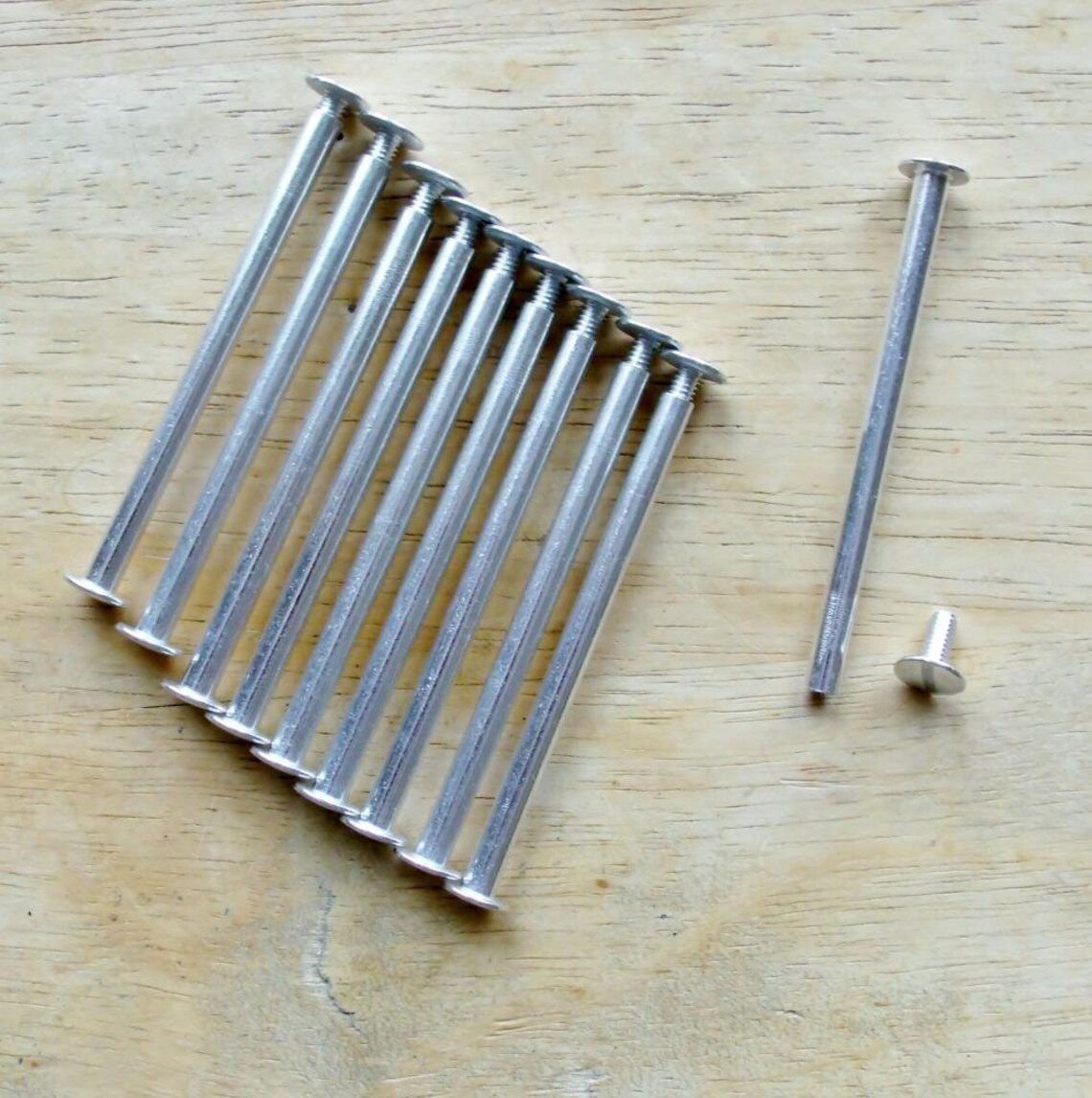 3 Inch Scrapbook Screw Posts Set of 10 Aluminum Posts Etsy