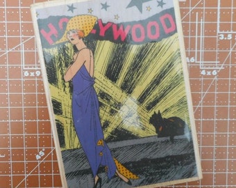 Hollywood Diva Stamp by Hampton Art JM4486