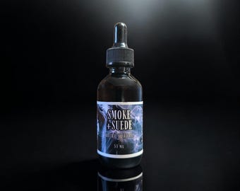 Smoke + Suede  Beard oil | Beard Tincture , moisturizing, Vitamin E, Men's grooming carep