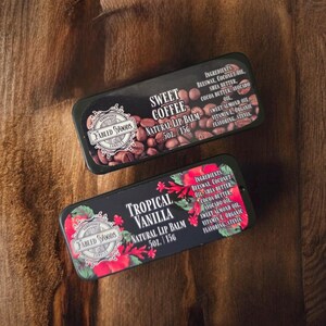 Natürliche Lippenbalsame - Aromatisierte Lippenpflege